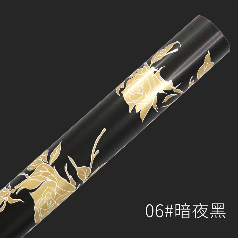 Flor fiesta fábrica al por mayor nuevos productos papilla de flores lipa oro flor florista sensación de alto nivel de paquete de flores envoltura de papel