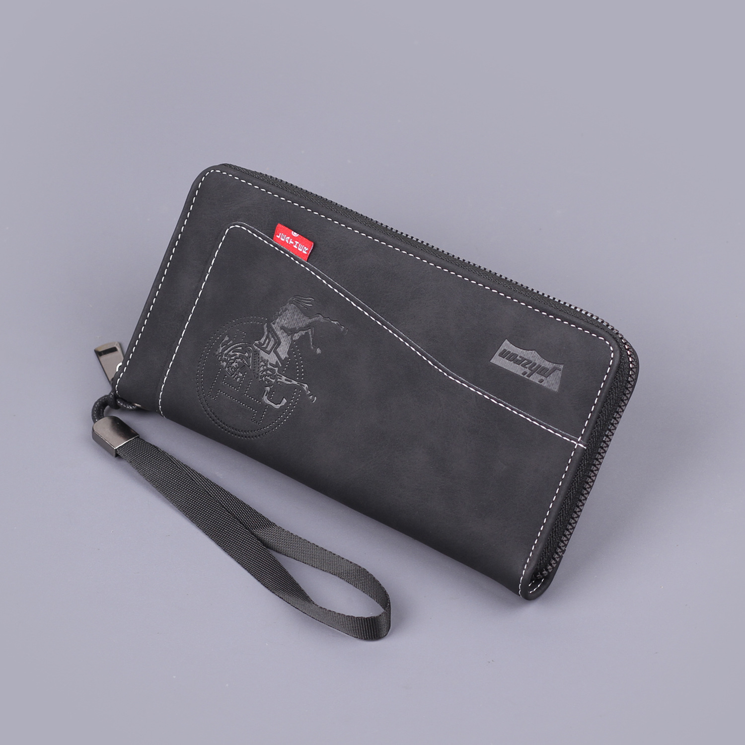 Bolso de mano para hombres bolso de muñeca nuevo bolso de mano para hombres bolso de mano para hombres larga billetera con cremallera gran capacidad al por mayor