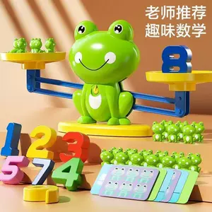 Развивающая игрушка-весы с лягушкой для счёта 3–6 лет