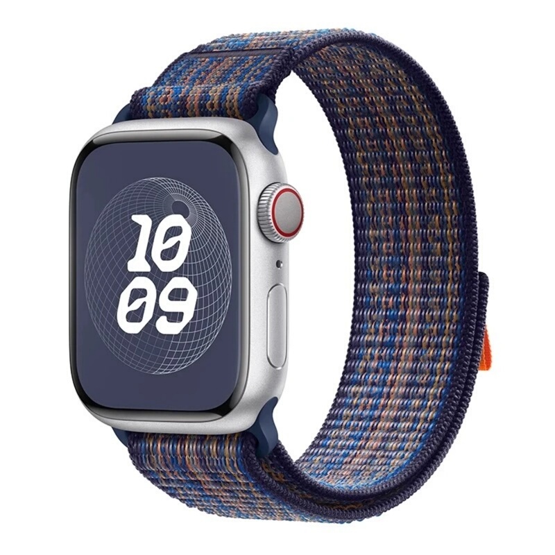 适用苹果S10尼龙编织手表带applewatch9/8/7 Ultra2 野径回环表带|undefined