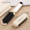 Cream Folding Comb Mirror [2 Pack] Long Comb