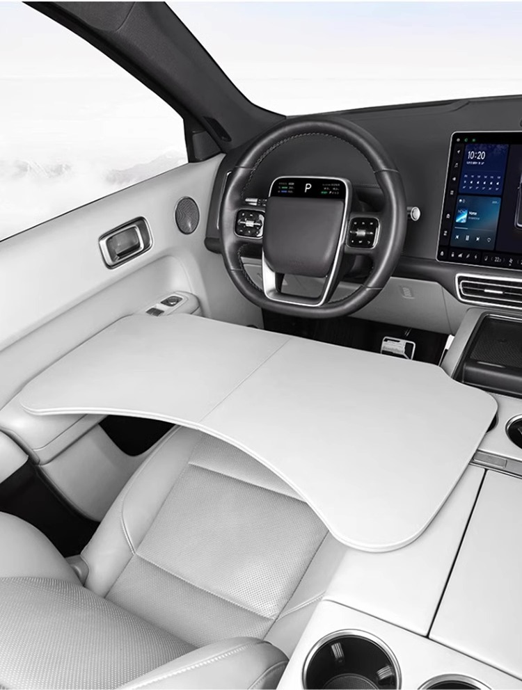 Suitable for Aito M9 Car-Mounted Folding Small Table, Front Passenger Laptop Table, M7 Car Use, M5 Modified Interior
