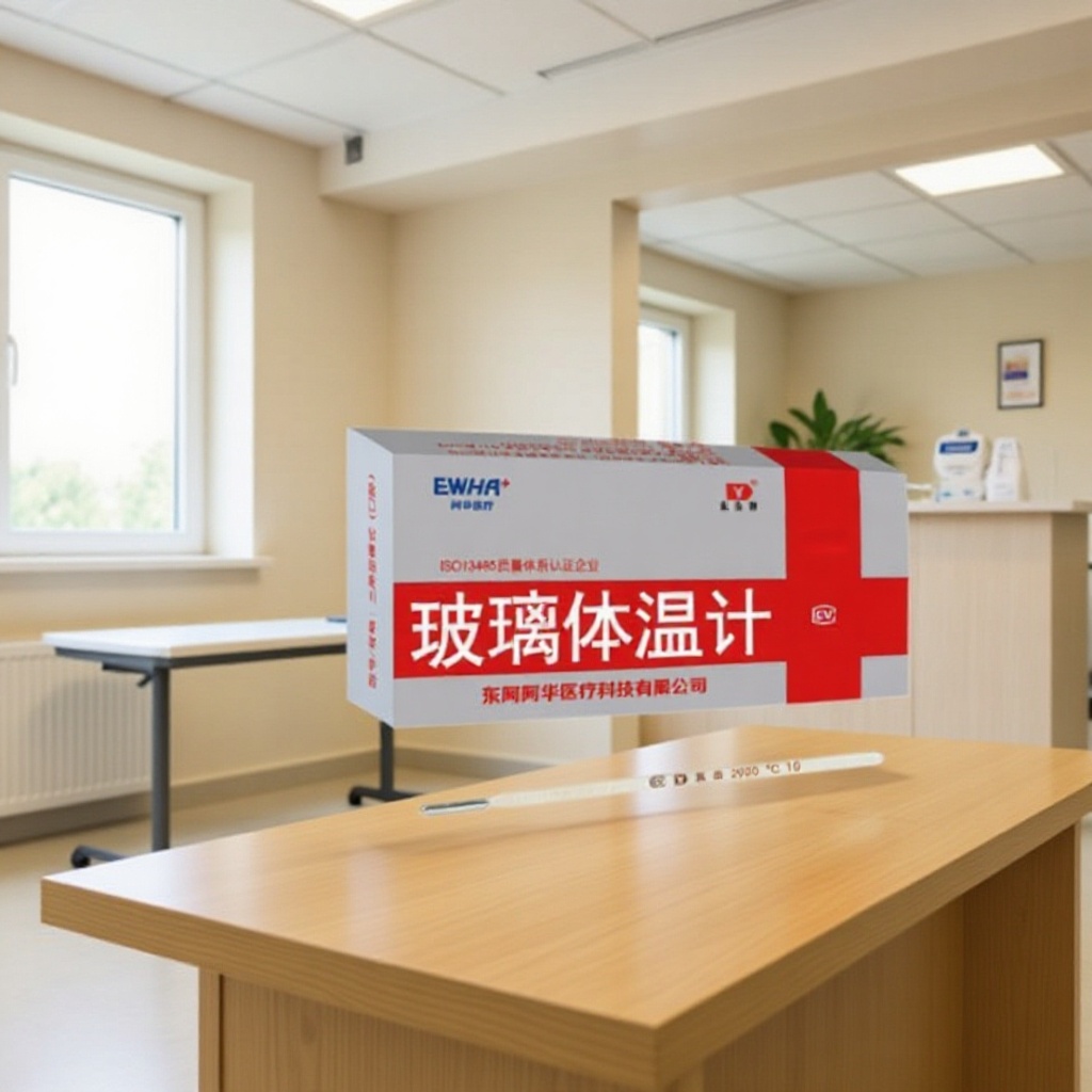 Dong'E Thermometer Thermometer Glass Thermometer Triangular Glass Thermometer Mercury Thermometer Medical