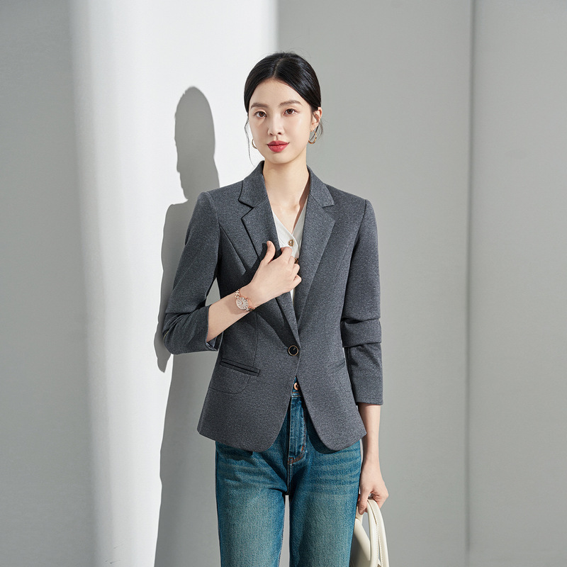 Autumn and Winter New Casual Commuting Tweed Small Fragrance Suit Jacket Professional Temperament Slim Suit Top Wholesale Autumn and Winter New Casual Commuting Tweed Small Fragrance Suit Jacket Professional Temperament Slim Suit Top Wholesale
