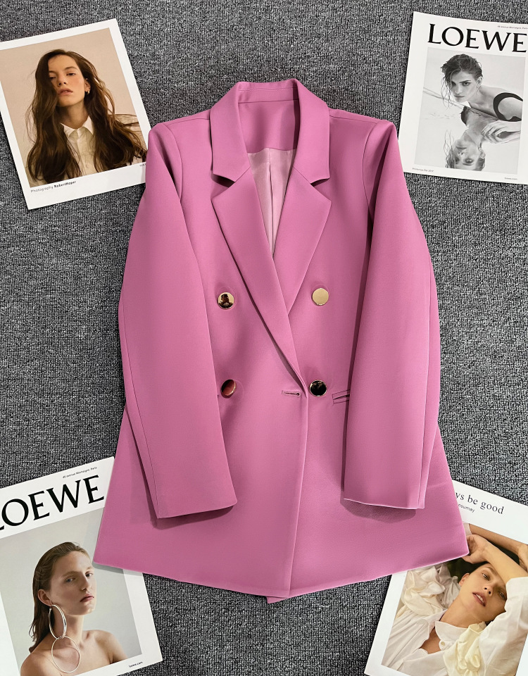 Women's Blazer Long Sleeve Blazers Pocket Business Simple Style Solid Color display picture 2