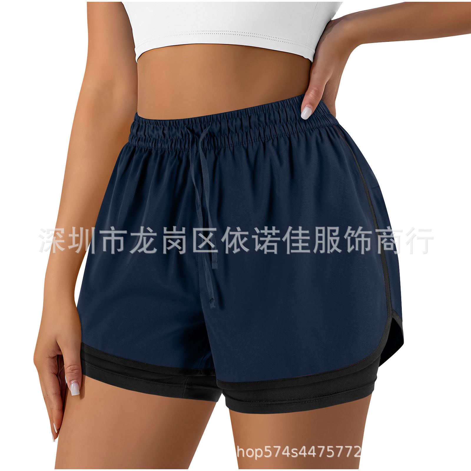 진한 파란색