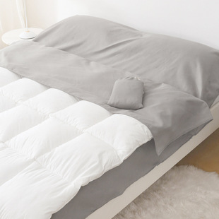 Washed Cotton Hotel Dirty Sleeping Bag Three-piece Travel Bed Sheet Quilt Cover Portable Four-piece Double Quilt Cover Travel