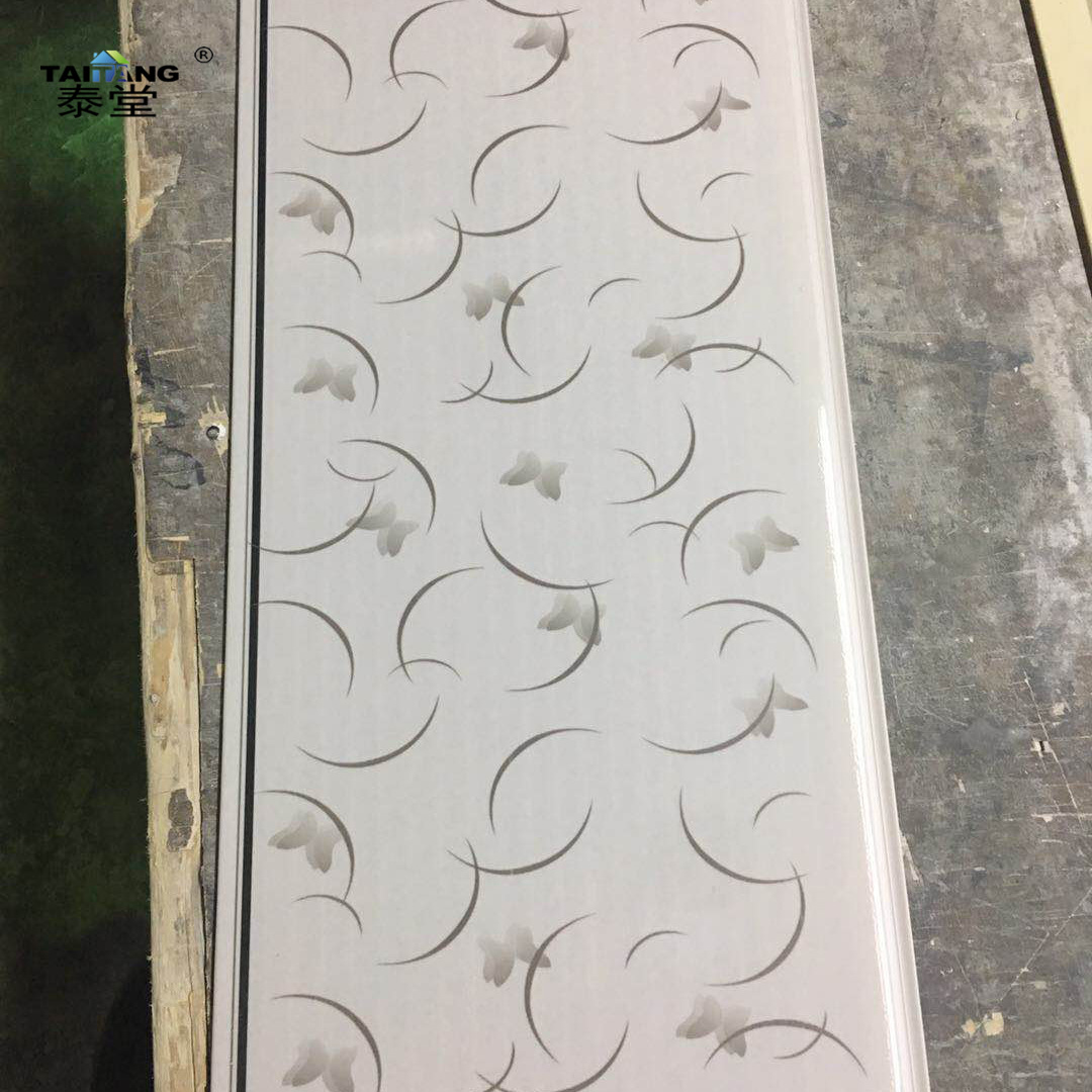 250x7 Honduras diseño de techo de plástico mate PVC deflector de refuerzo