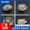 Copper-nickel alloy originality Double color Tantalizing Belt Buckle brass manual belt Buckle DIY personality Smooth Buckle