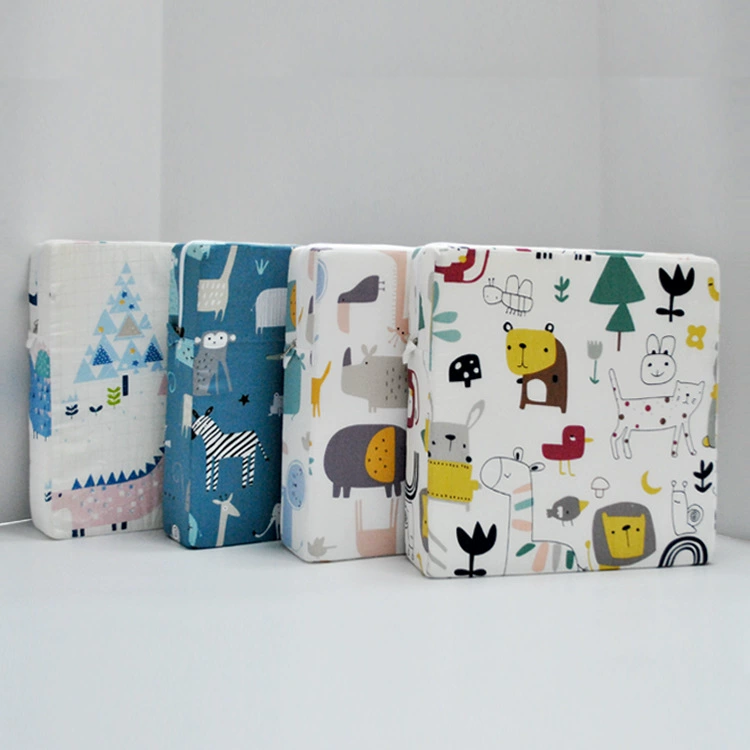 Квадратное детское сиденье, мультяшная увеличивающая рост подушка, чистый хлопок, удобный стул для учеников начальной школы, утолщенная Подушка для стула, детский обеденный стул, увеличивающий высоту