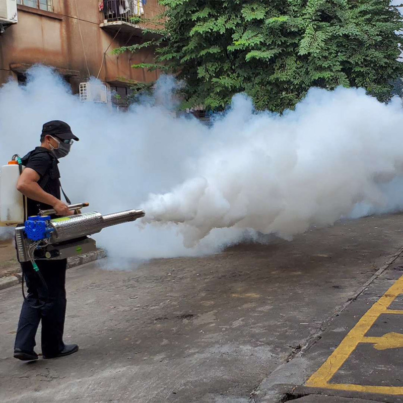 农用消杀弥雾机 双管脉冲式热力烟雾机 大棚果树打药烟雾机