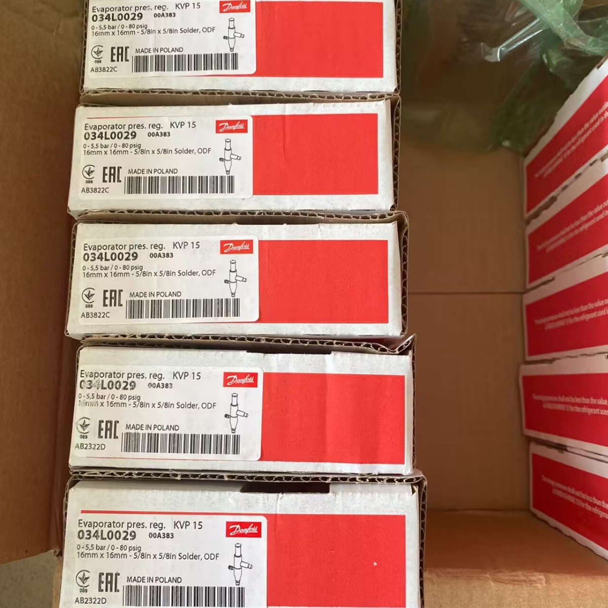 丹麦丹麦Danfoss丹佛斯压力调节器034L0029全新原装正品丹佛斯压