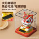 Large 3-inch Solar National Tide Lion Dash Ornaments Automatic Nodding Desktop Store High-end Decorative Lucky Ornaments