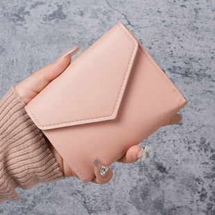 New Women's Wallet Fashionable and Simple 70% off Short Wallet Multi-Card Slot Multi-Functional Coin Purse