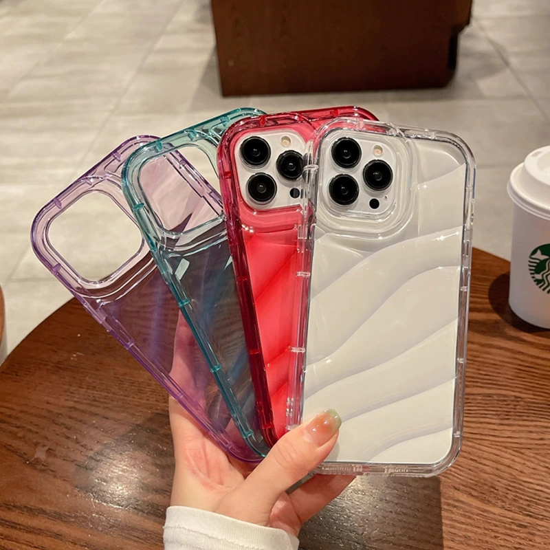 Protective phone case (Apple) iPhone 15 compatible, laser shell, fall protection