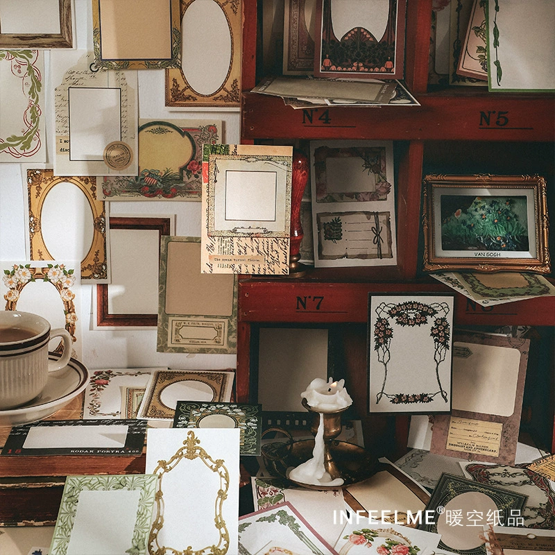 Любовное письмо серии времени infeelme материал сумка ретро завод ручной счет украшения материал сумка 50