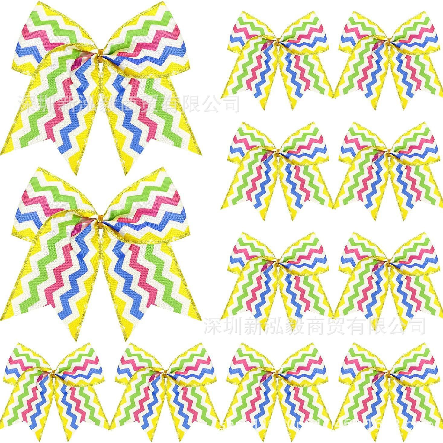 Пасхальное Украшение бантом 6 дюймов Дерево бантом Пасхальная гирлянда весеннее Украшение бантом