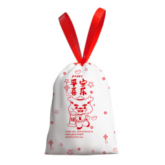 龍年款垃圾袋輕奢抽繩垃圾袋大卷100隻加厚提繩垃圾袋家用垃圾袋