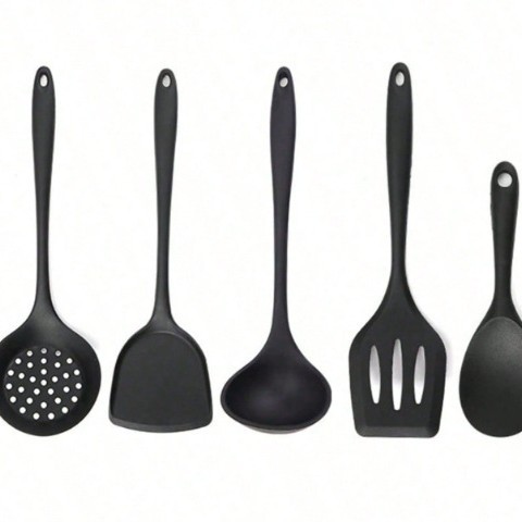 Cocina de silicona especial resistente a altas temperaturas, cocina de grado alimenticio, cuchara de pasta, cuchara de pasta, conjunto de cocina de pasta image 27