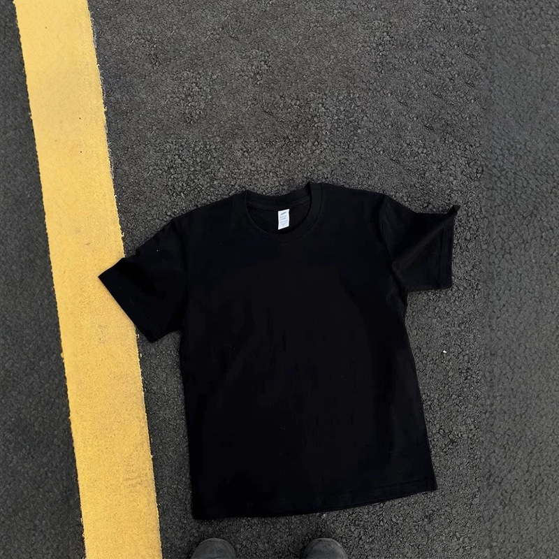 Make money for charity, three-needle 260 pure cotton double yarn UPUPXIA Upward Hero couple's loose-fitting short-sleeve T-shirt for women and men Make money for charity, three-needle 260 pure cotton double yarn UPUPXIA Upward Hero couple's loose-fitting short-sleeve T-shirt for women and men