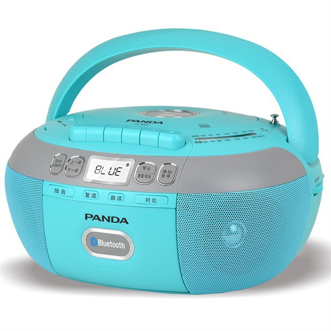 PANDA/熊猫CD-880蓝牙复读机CD/DVD多功能收录音光盘磁带一体机