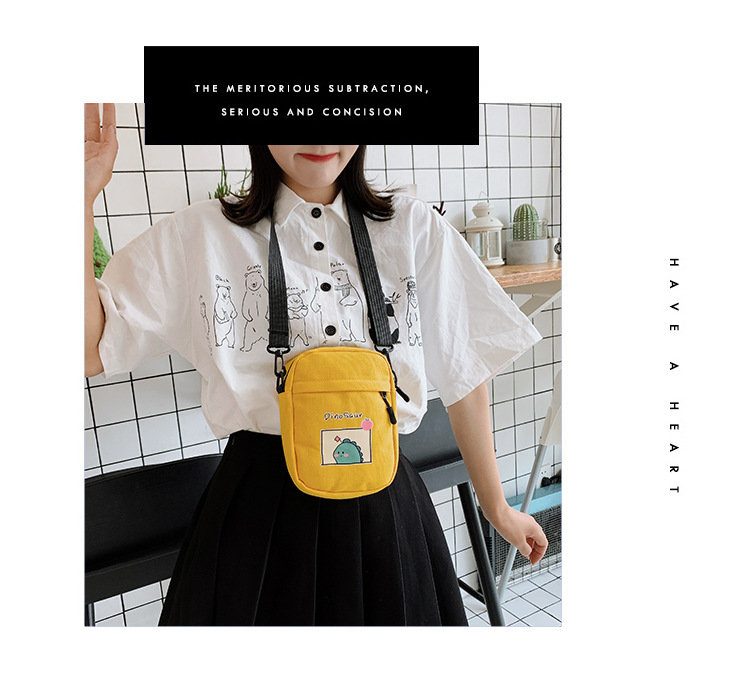 Summer small crossbody bag for girls, new small square crossbody bag for women, Japanese style small crossbody bag, casual retro style crossbody bag undefined