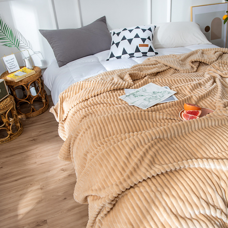 Una manta de veludo mágico mantas mantas mantas de coral mantas de veludo leche siesta mantas de aire acondicionado multifuncional cuatro estaciones