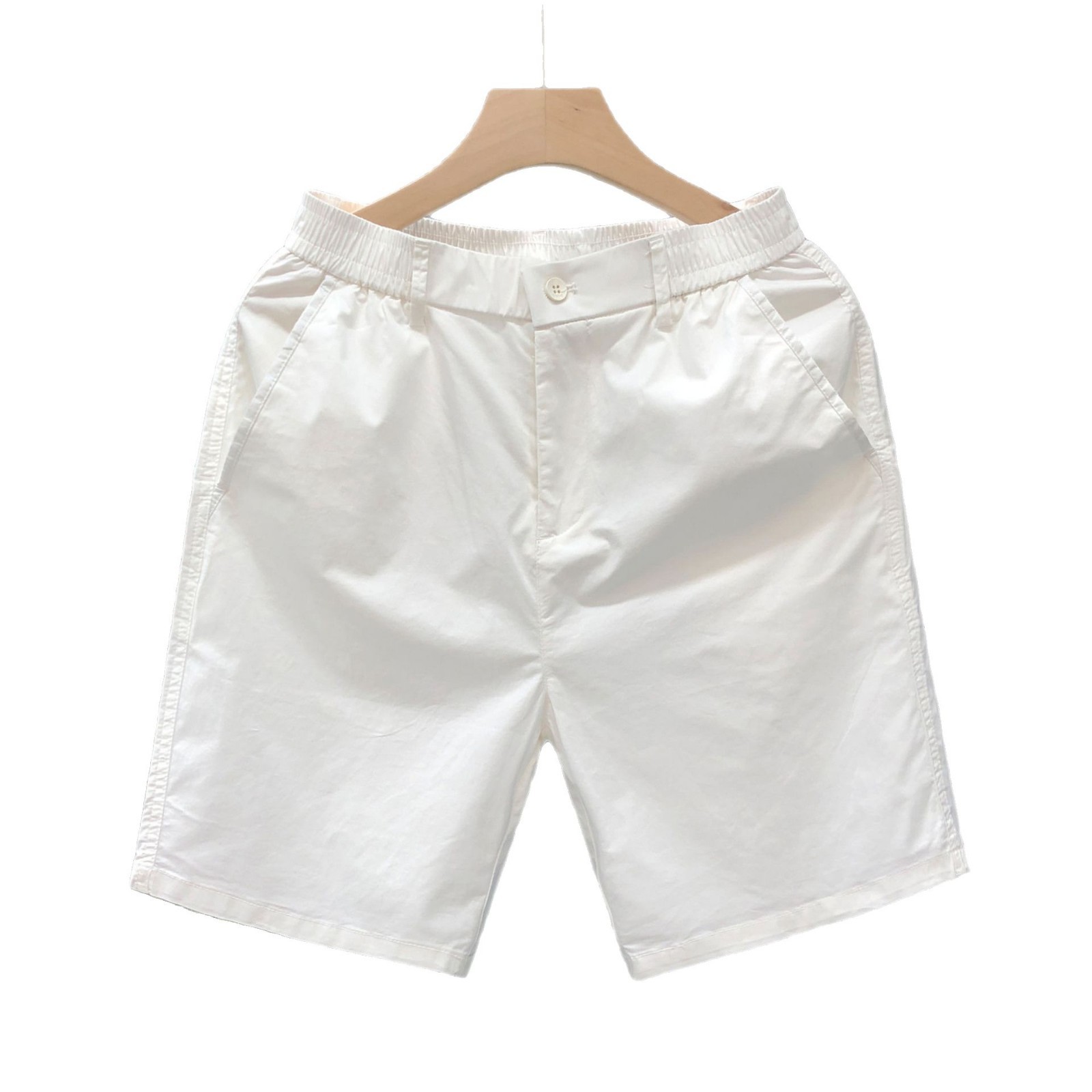 Pantalones cortos para hombres, pantalones de trajes de negocios de alta calidad, pantalones de calzado recto, pantalones de calzado de verano, comercio exterior transfronterizo, hielo al por mayor, secado rápido
