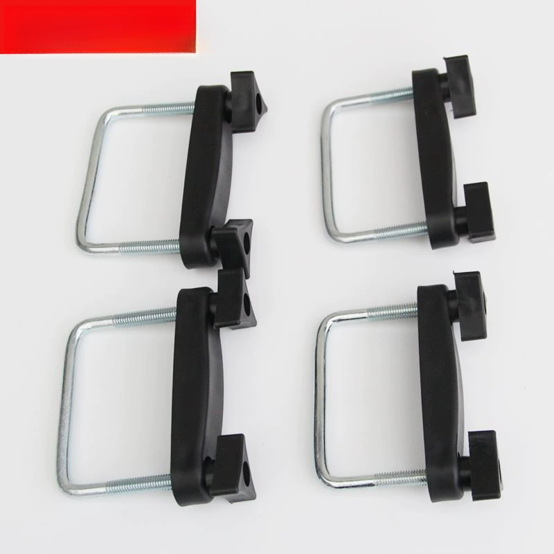Автомобильный багажник для внедорожника, пряжка, универсальный крепежный зажим, пряжка, перекладина, U-образные запорные аксессуары, крепление автомобиля