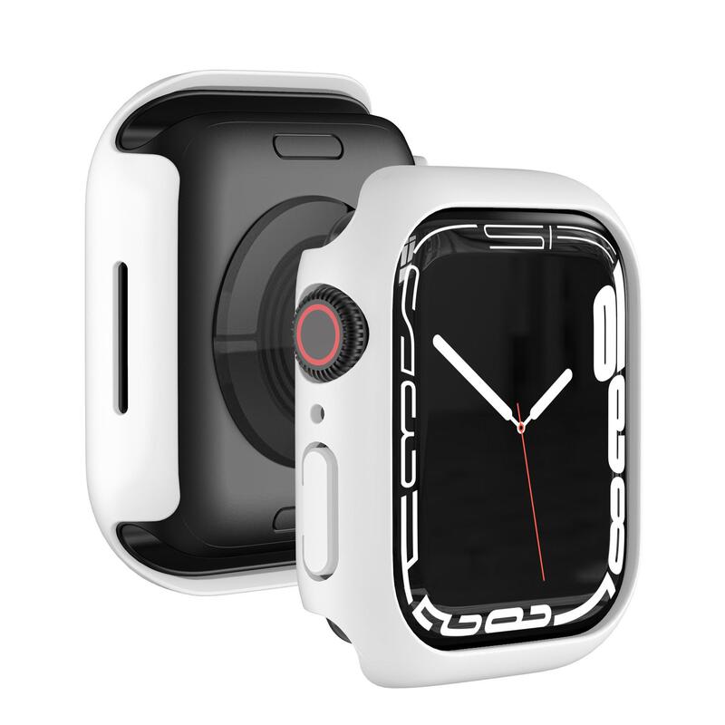 Applicable to Apple Watch Series9 Watch protective case Apple iwatch7 generation PC half pack protective case