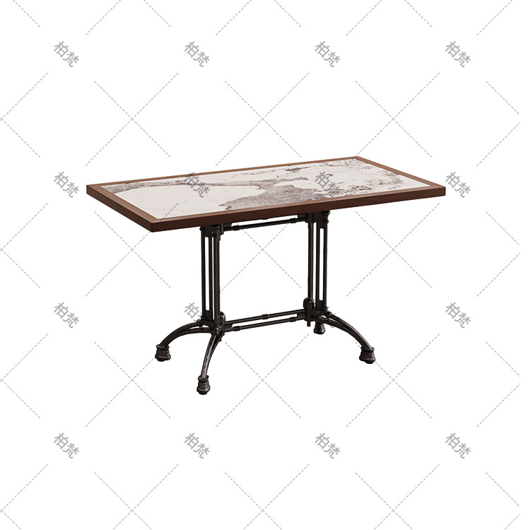 Mesa y silla de comedor de caña del sudeste asiático Comedor comercial de restaurantes de restaurantes de caña de arco de caña sofá personalizado