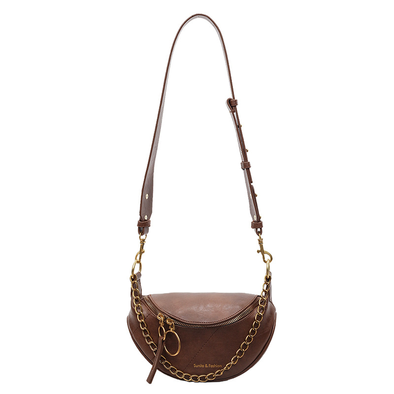 Bolso para mujeres 2025 nueva moda coreana transfronteriza bolsa de silla de moda alta textura lujosa bolsa de cadena versátil