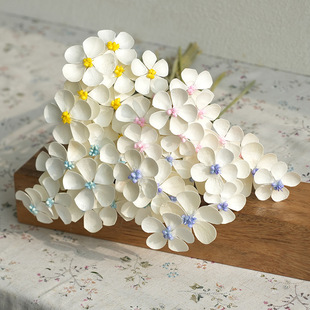 New Violet Dried Flower DIY Handmade Bonded Flower Homestay Living Room Decoration Restaurant Decoration Simple Small Fresh