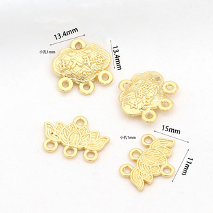 ��ɫ�18K����L���ٚq����ƽ��С���ɏ���Ŀ�������diy���D172