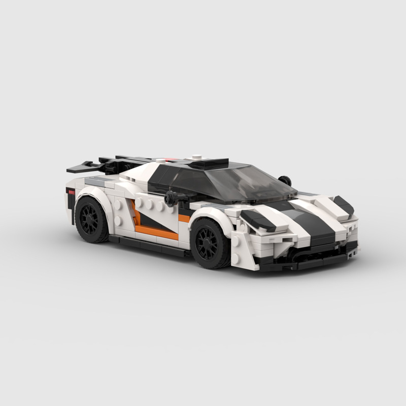 Creative Educational Racing Car Koenigsegg One1 Moc Small Particle Educational Assembly Children's Building Block Toy