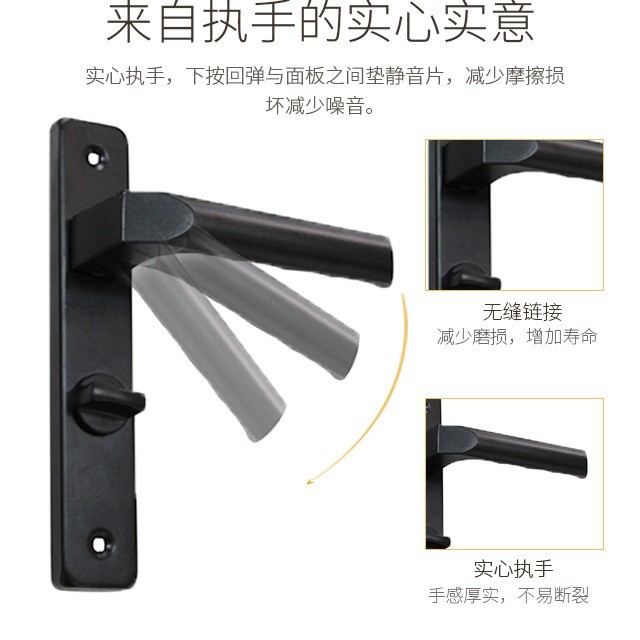 Cerradura de puerta de baño directa de fábrica cerradura de baño cerradura de manija de canal con manija cerradura de puerta interior cerradura de puerta de aleación de aluminio