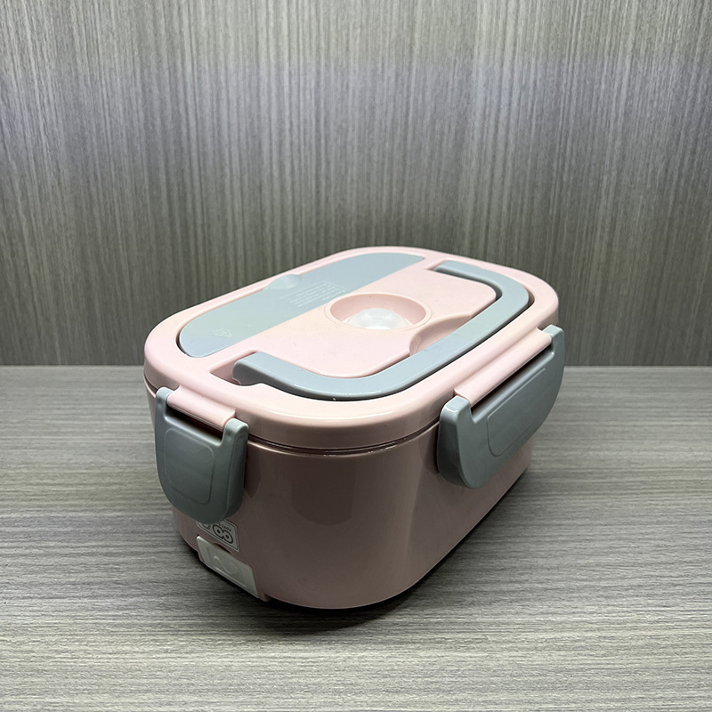 車載家庭用電熱弁当箱304ステンレス加熱弁当箱ダブル電圧保温出勤ご飯付き熱飯神器|undefined