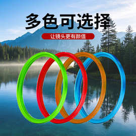 批发滤镜红框UV玫红黄蓝单反相机照相机滤光镜紫外线保护镜偏光透