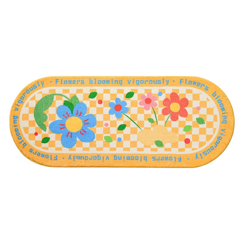 Alfombra de entrada para el hogar, alfombra de dormitorio junto a la cama, alfombra antideslizante para puerta de baño, alfombra larga para sala de estar