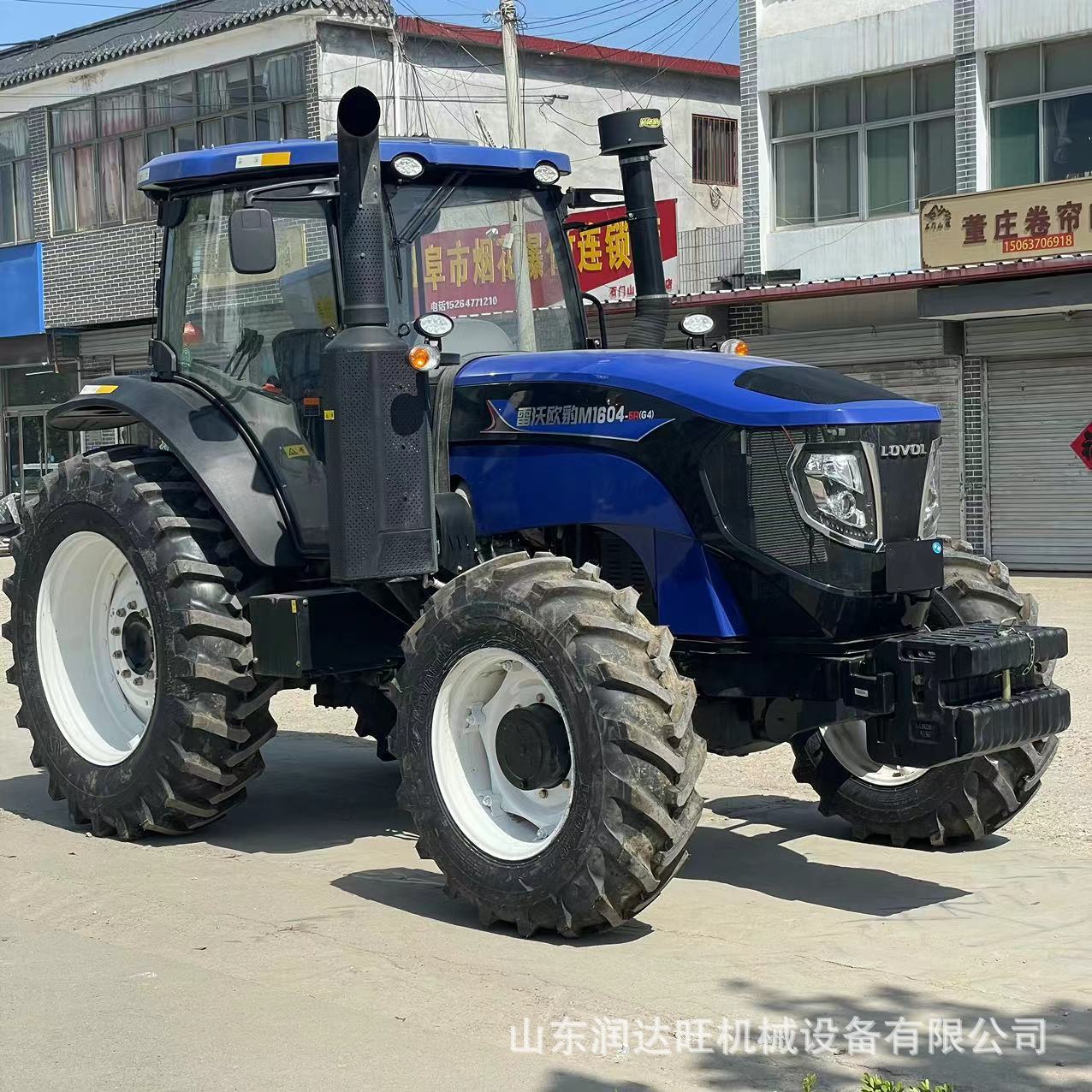 豪华驾驶室雷沃大型1604-5R新款补后提车四驱拖拉机 免维护前桥