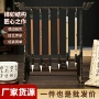 木质金榜题名收纳文昌笔毛笔