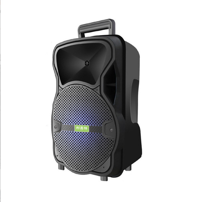 Square Dance Audio Altavoz Bluetooth Hogar al aire libre Tarjeta portátil Radio Subwoofer de alta potencia Venta al por mayor transfronteriza