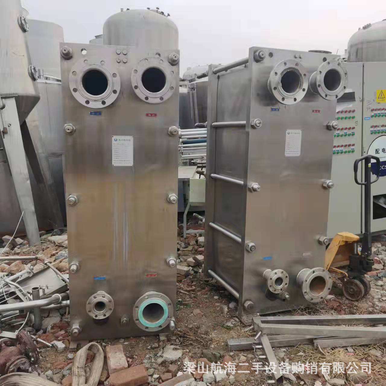 销售板式加热器 二手碳钢工业换热板式换热器 不锈钢食品级换热器