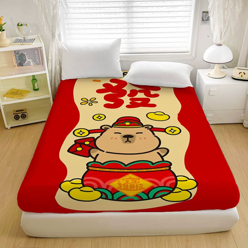 Sheet, non-slip mattress, breathable bedspread for students