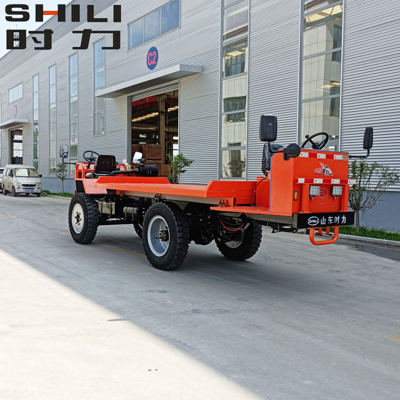 重载型柴油双头运输车隧道地铁专用无轨柴油双头搬运车地铁施工车