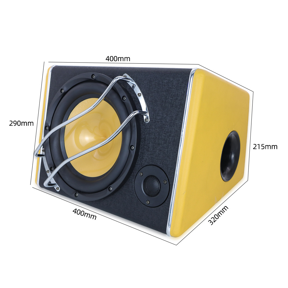Car Active Subwoofer 10inch with Tweeter and Amplifier Super Power Pure Bass Car Subwoofer Modification