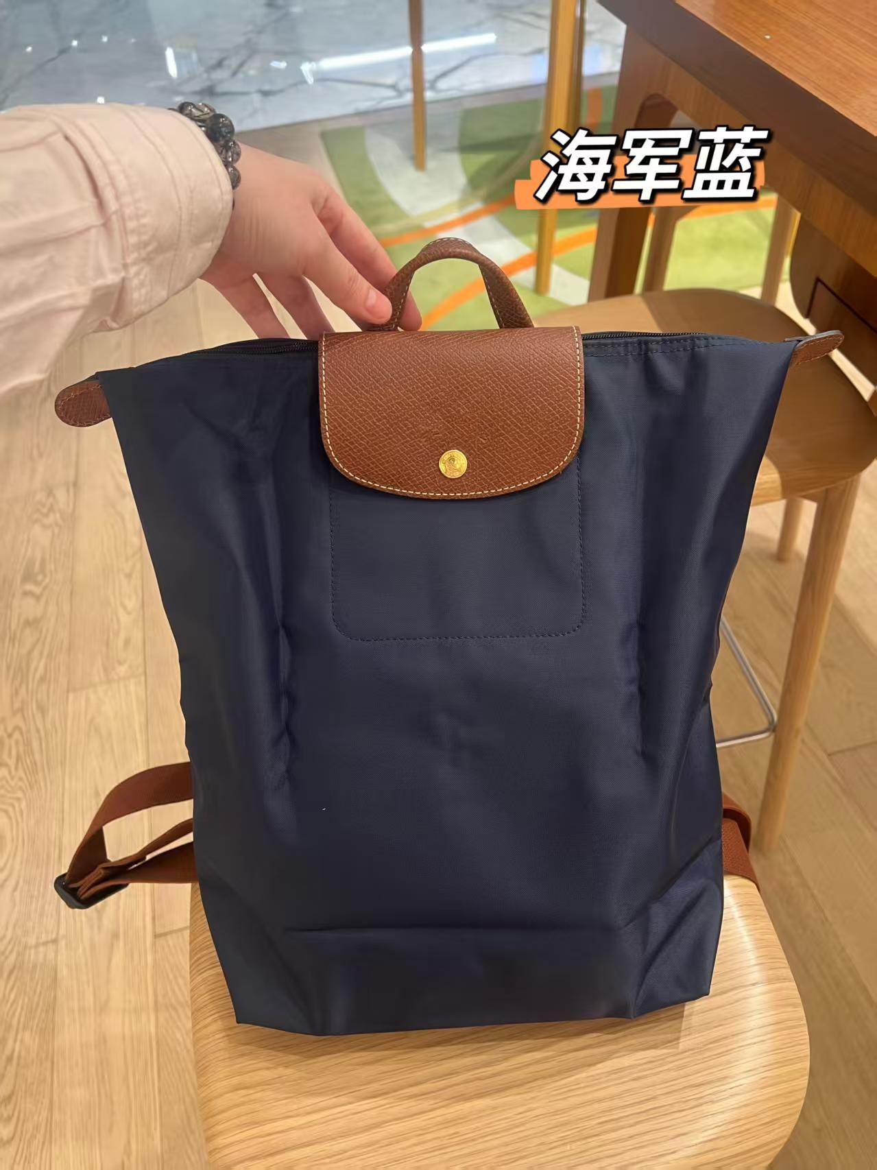 Classic navy backpack