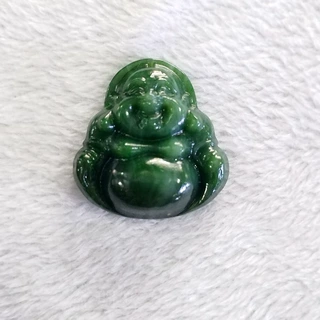 和田玉碧玉佛公挂件吊坠笑佛弥勒佛玉坠男女款饰品配饰玉石厂家