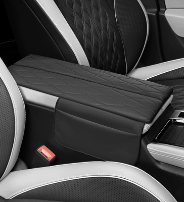Armrest box pad L Armrest Box Protective Pads - 26-sagitar-l-black