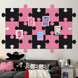 ✅ Felt Wall Stickers Photo Wall Background Board Blackpink Cork Board Wall Decoration Cork Wall Board